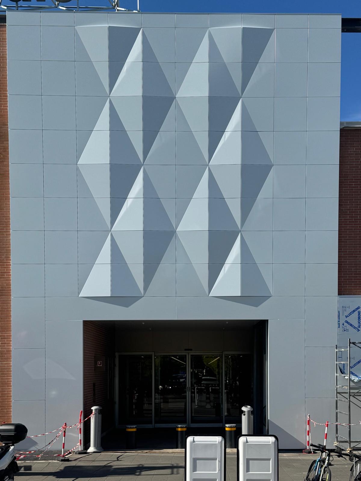 Geometrie tridimensionali del rivestimento
